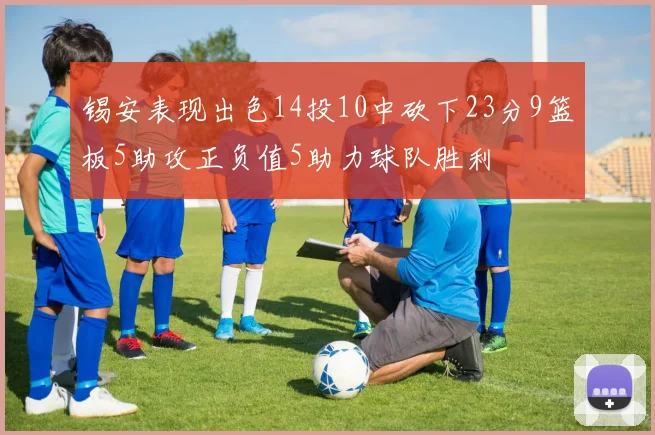 锡安表现出色14投10中砍下23分9篮板5助攻正负值5助力球队胜利
